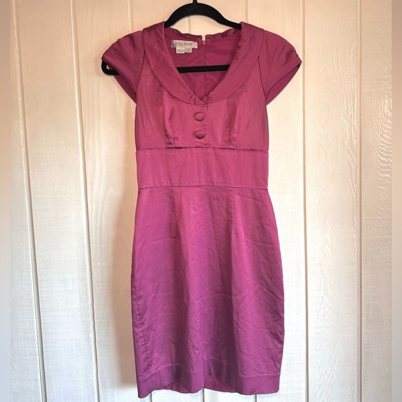 Kay Unger Dresses & Skirts - Kay Unger 2000’s Magenta Mini Dress
